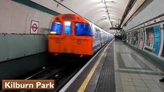 Kilburn Park  Bakerloo line  London Underground  1972 Tube Stock [upl. by Macdonald]