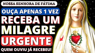 ✨PRECE MILAGROSA PODEROSA ORAÇÃO A NOSSA SENHORA DE FÁTIMA PARA UMA GRAÇA URGENTE [upl. by Weibel645]