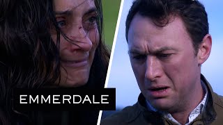 Emmerdale  Liam Finds Out Meena Killed Leanna [upl. by Jordana460]