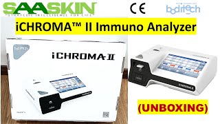 ichroma™ II Instrument  UNBOXING  Fluorescence based POCT immunoassay analyzer [upl. by Orr]