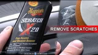 Zobacz czym usunąć rysy na lakierze  ScratchX 20 Meguiars TEST [upl. by Payne357]