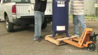 How to Set Up Your 60 Gallon Air Compressor [upl. by Luhar]