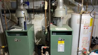 New Yorker Hydronic Gas Boiler Not Heating Bad Aquastat Relay Replaced amp Component Overview [upl. by Asirehc]