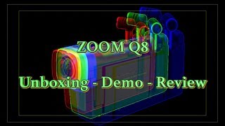 ZOOM Q8 unboxing  demo  review  comparison [upl. by Belda]