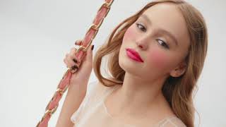 Rouge Coco Lip Blush with LilyRose Depp – CHANEL Makeup [upl. by Enyawud]