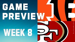 Cincinnati Bengals vs San Francisco 49ers  2023 Week 8 Game Preview [upl. by Occir]