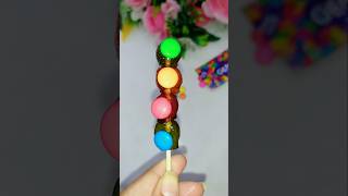 Colourful jelly jemes chocolate popsicle 🍬🍭 shortvideo youtubeshorts jelly trending [upl. by Noyk]