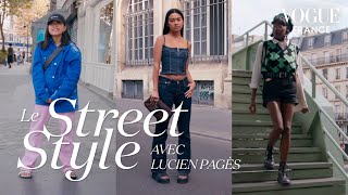 Que portent les Parisiens en automne  Ft Lucien Pagès  Vogue France [upl. by Ritchie]