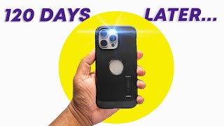 iPhone 15 Pro Max Spigen Tough Armor Case Long Term Review [upl. by Jojo409]