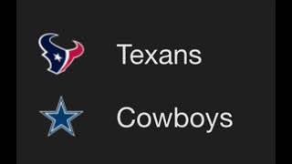 Texans vs Cowboys Winning Prediction [upl. by Misab]