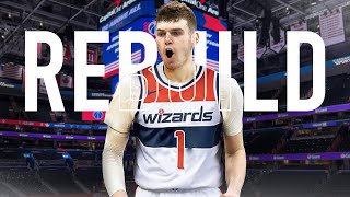 Donovan Clingan 2024 NBA Draft Rebuild [upl. by Aynatahs]