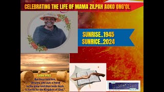 CELEBRATING THE LIFE OF MAMA ZILPAH AOKO ONGOL 19452024Funeral Procession [upl. by Matthei]