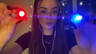 ASMR FAST eye exam follow my instructions [upl. by Anihc]