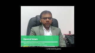 Kamrul Islam FCA Executive Director GPH Ispat Ltd has shared his experience working with UCBIL [upl. by Favata268]