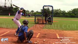 Jiter Heredia SS 2019 Class from Mejia top 10 Baseball AcademyDate video 06092017 [upl. by Gillespie]