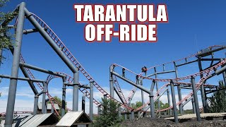 Tarantula OffRide Footage Parque de Atracciones de Madrid Maurer Spinning Coaster  NonCopyright [upl. by Llennoj]