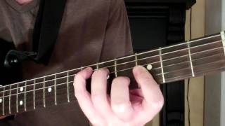 How To Play the Eb Chord On Guitar E flat major [upl. by Nonahs254]