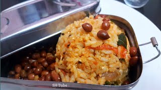 நாளைக்கு டிபன் பாக்ஸ்க்கு இத செஞ்சு கொடுங்க  Lunch Box Recipes in Tamil By SH Tube  Tomato Rice [upl. by Leachim]