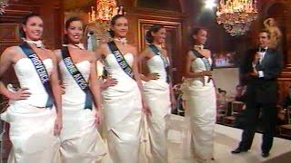 Miss France 2000  Défilé des 5 en Robe de Soirée [upl. by Godewyn]