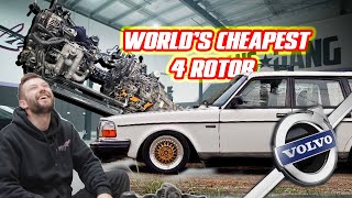 World’s Cheapest Quad Rotor is Here in a Volvo 240 Wagon [upl. by Hermie438]