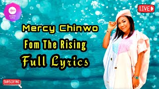 Mercy Chinwo  From The Rising Official Lyrics [upl. by Vern]