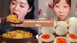 random mukbangs i like [upl. by Marya742]