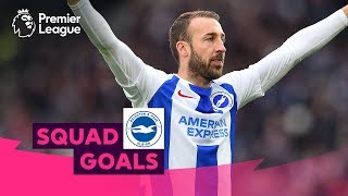 Fantastic Brighton amp Hove Albion Goals  Murray Knockaert Duffy  Squad Goals [upl. by Anier650]