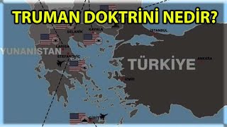 Kısa ve ÖZ  Truman Doktrini Nedir amerika marshall [upl. by Schnurr786]