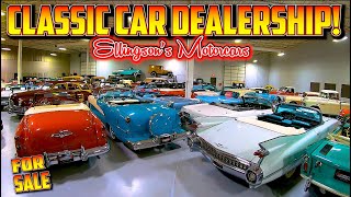 INCREDIBLE CLASSIC CARS FOR SALE Classic Car Dealership Lot Walk AMAZING Rare Cars For Sale [upl. by Gilles935]