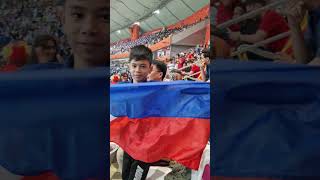 Waving the Philippine Flag at the FIFA World Cup 2022  Sana ma Qualify ang azkals sa nxt World Cup [upl. by Ettener]