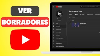 Cómo Ver Borradores de YOUTUBE SHORTS Fácil [upl. by Spearman]