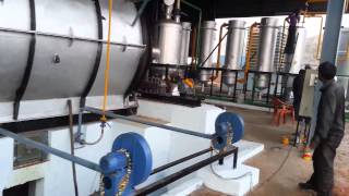 Tyre Pyrolysis Plant by K G N Industries [upl. by Hugo]