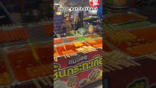 Thai Street Food Sunee Night Market Ubon Ratchathani [upl. by Nwahsid]