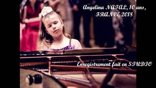 Angelina NATAL 10 ans Chopin étude op 25 n 2 Théâtre Saint Bonnet 2018 [upl. by Beck]