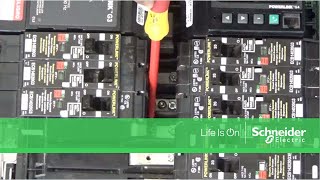 Installing Powerlink ECB G3 Breaker in NF Panelboards  Schneider Electric Support [upl. by Duleba]