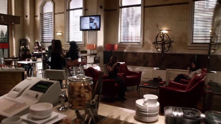 The Flash 3x21 Barry Iris have coffee together [upl. by Anitirhc]