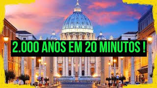 A Historia COMPLETA da IGREJA CATÓLICA em 20 MINUTOS igrejacatólica catolicismo historiadaigreja [upl. by Sneed]