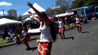 Beautiful Kosraean dancers [upl. by Edyaj]