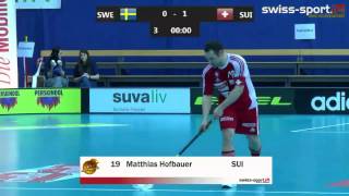 Penalty Shootout Sweden  Switzerland EFT Floorball [upl. by Etnaled]