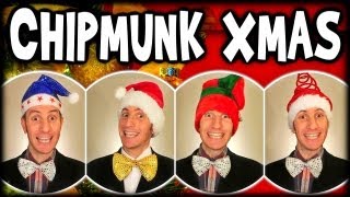 Chipmunk Christmas Song  A Cappella Barbershop Quartet [upl. by Nnylram]