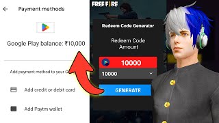 I Got Free Redeem Code in 5 Minutes  Garena Free Fire [upl. by Asertal]