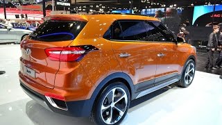 2017 Hyundai IX25 First Look [upl. by Llerdnam670]