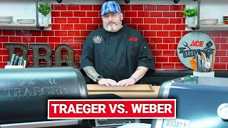 Weber vs Traeger  Ace Hardware [upl. by Nevaed]