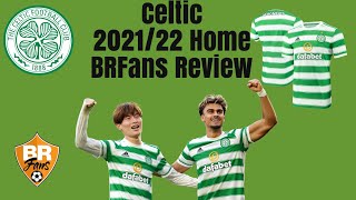 BRFans Glasgow Celtic Home 202122 Football Shirt Soccer Jersey Review Top Scotland Scottish DHGate [upl. by Sibyls]