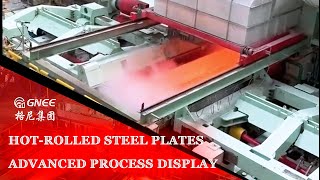 HotRolled Steel Plate Production  Advanced Process Display [upl. by Gilberto]