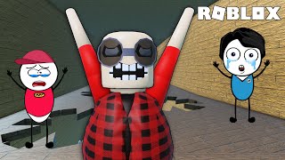 ROBLOX Escape The Corrupt Captain Full Gameplay  Khaleel and Motu [upl. by Ahsetel195]