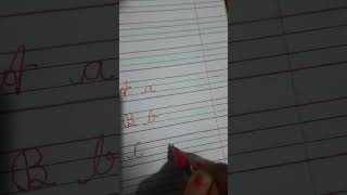 cursive ABCD Kaise likhenyoutubeshorts kidsvideo [upl. by Griggs]