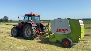 McCormick mtx 140 Rolland 46 baler [upl. by Manlove]