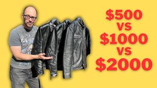 Cheap vs Expensive vs Luxury Leather Jackets [upl. by Linzer532]