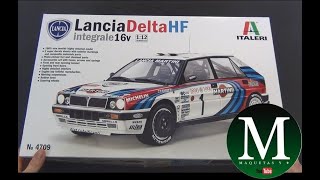 LANCIA DELTA HF INTEGRALE 16V Italeri 112 [upl. by Schnorr]